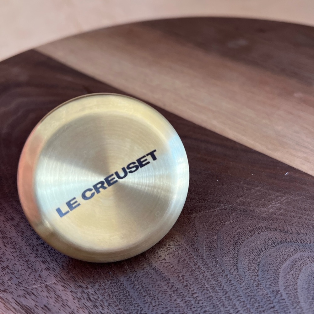 Le Creuset Stainless Steel Gold Knob- medium